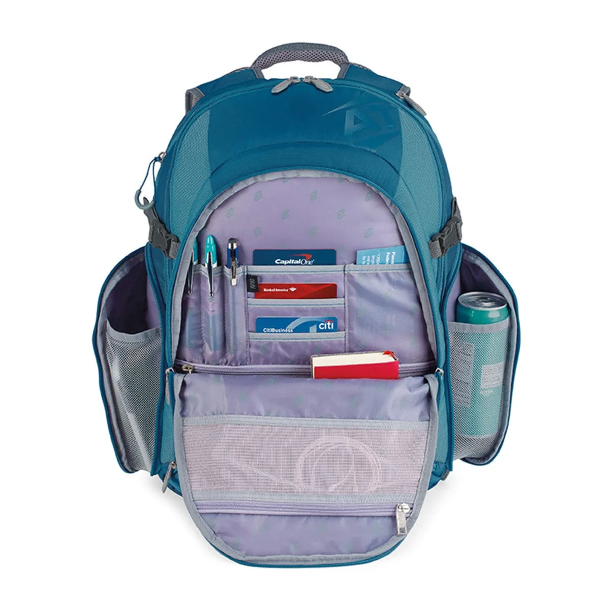 American Tourister Tidal Blue Voyager Deluxe Computer Backpack