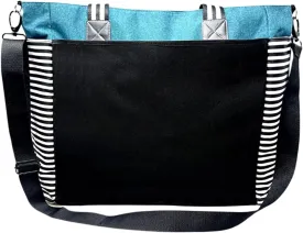 Brooke & Jess Designs Large Work Tote Bags with Pockets for Women - Travel Carry-on Laptop Bag