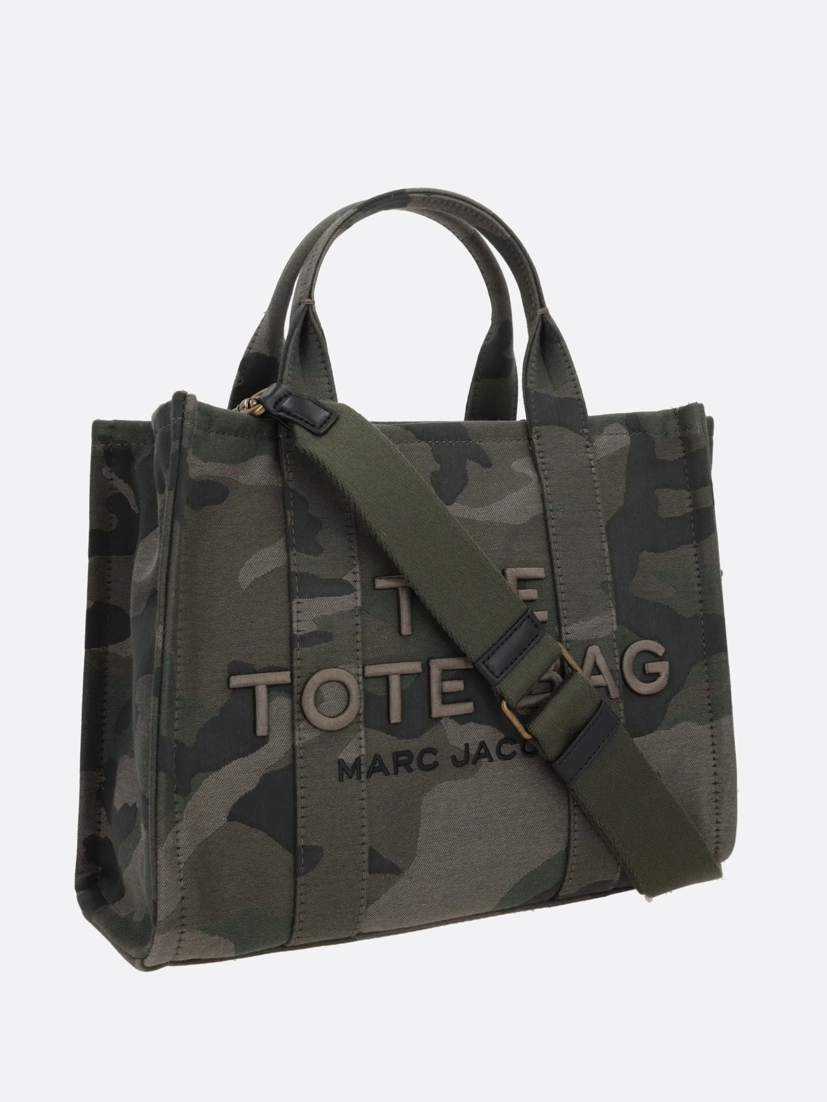 Camo Jacquard Tote Bag