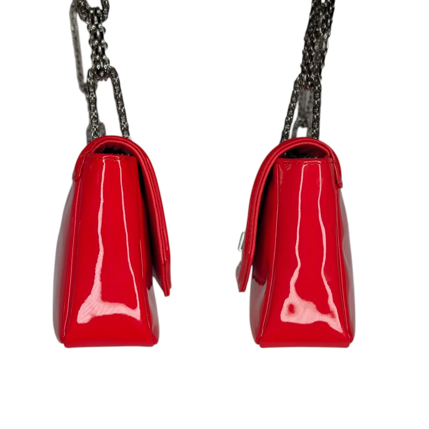 Chanel Patent Calfskin Mademoiselle Bijoux Chain Flap Bag