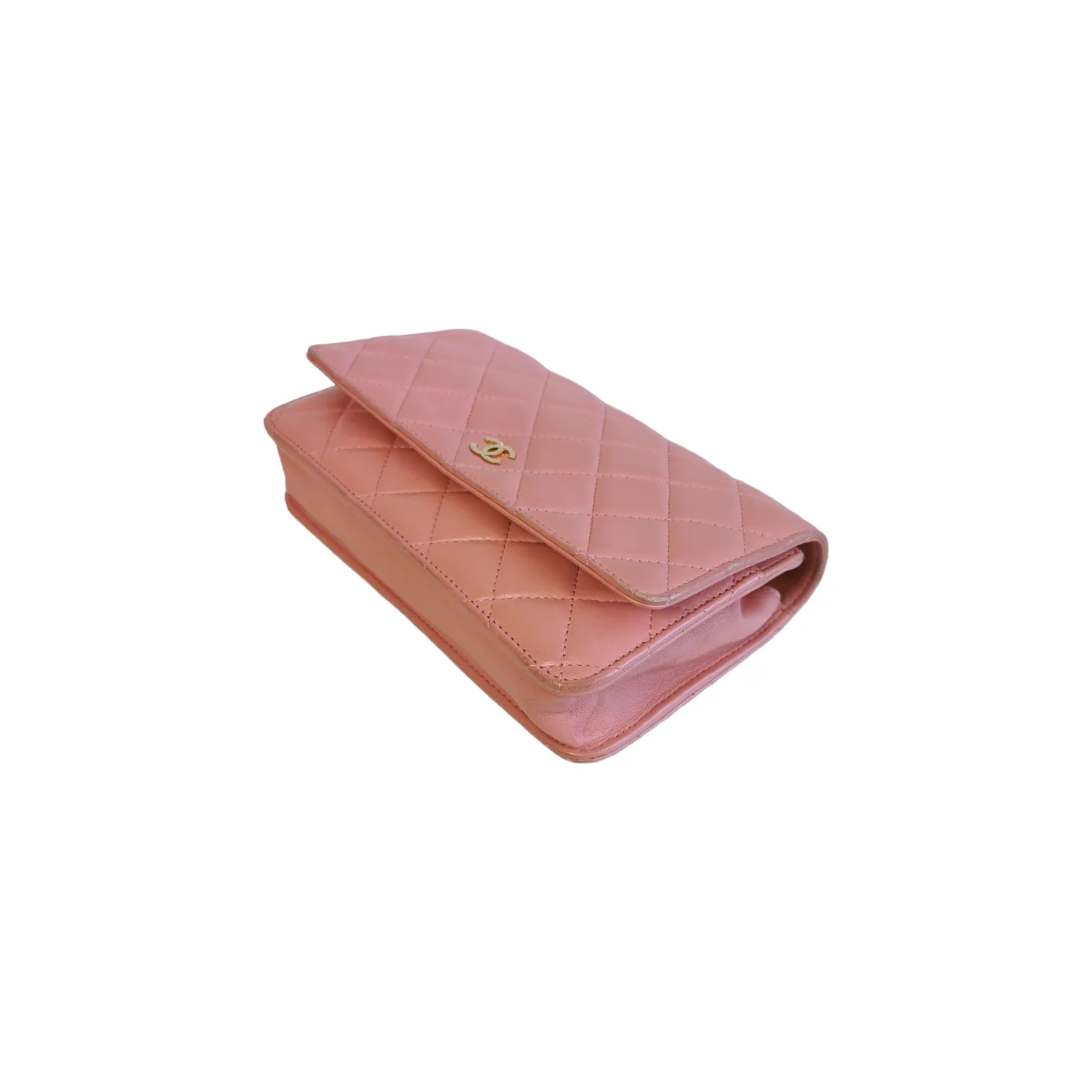 Chanel WoC Pink Lambskin Gold