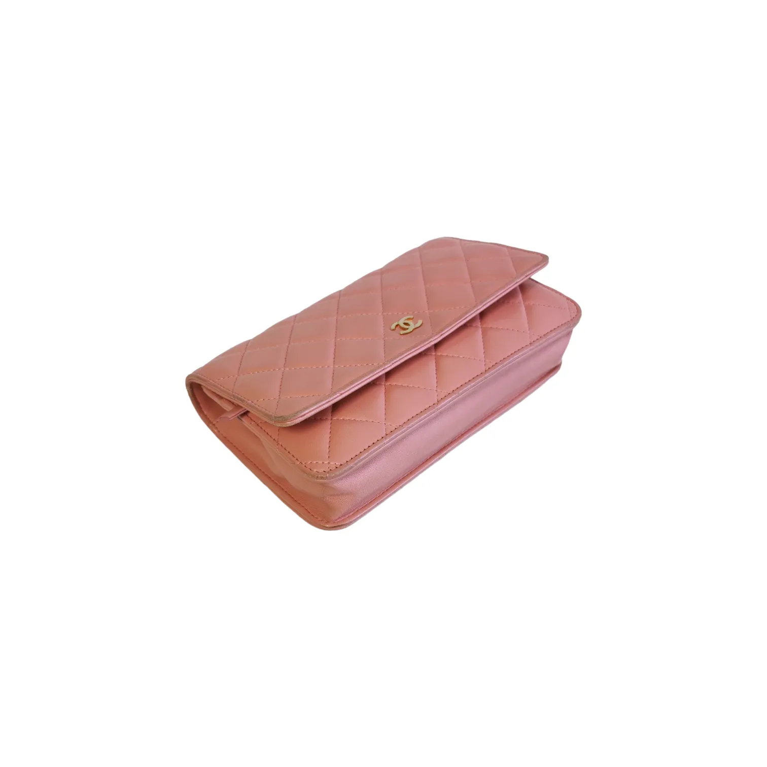 Chanel WoC Pink Lambskin Gold