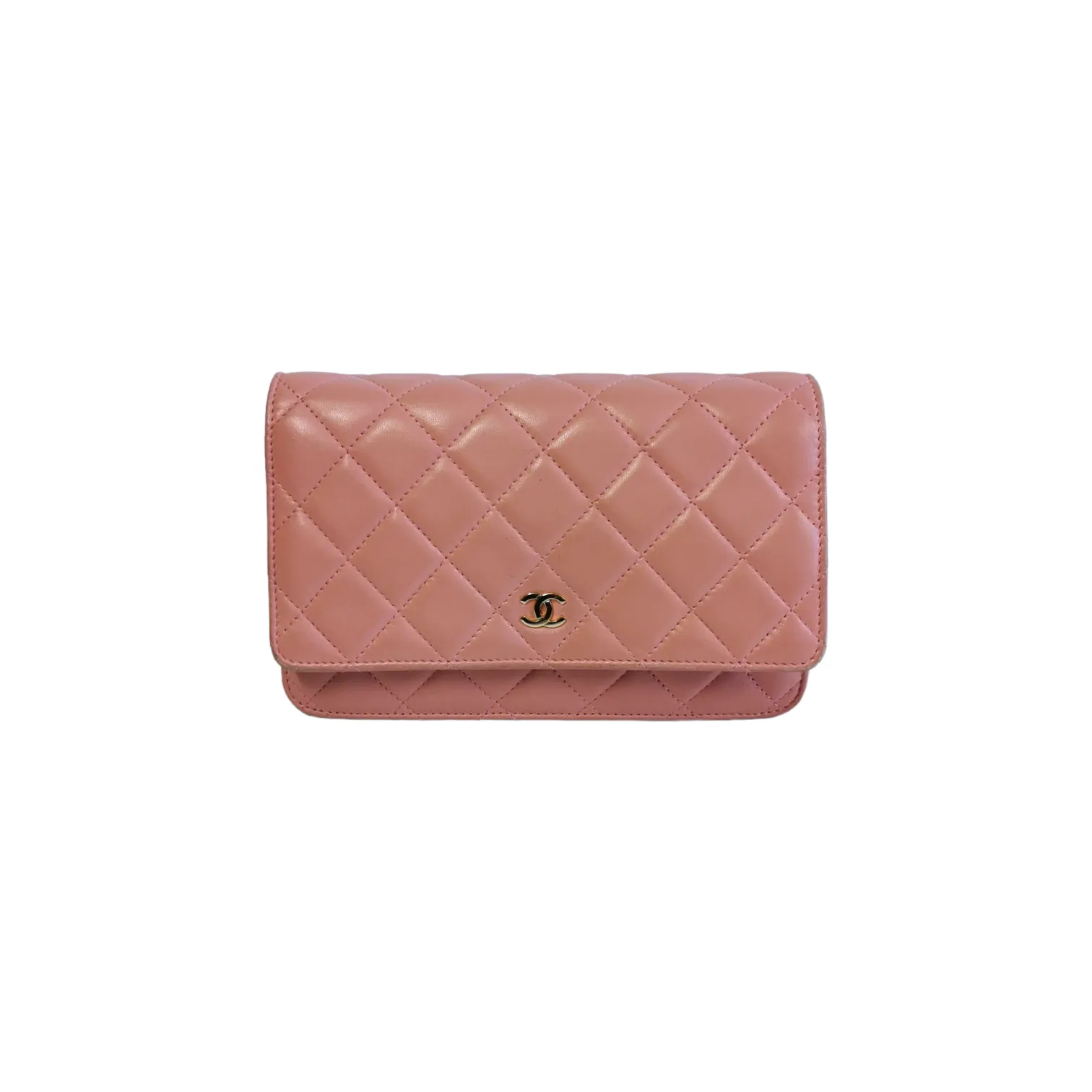 Chanel WoC Pink Lambskin Gold