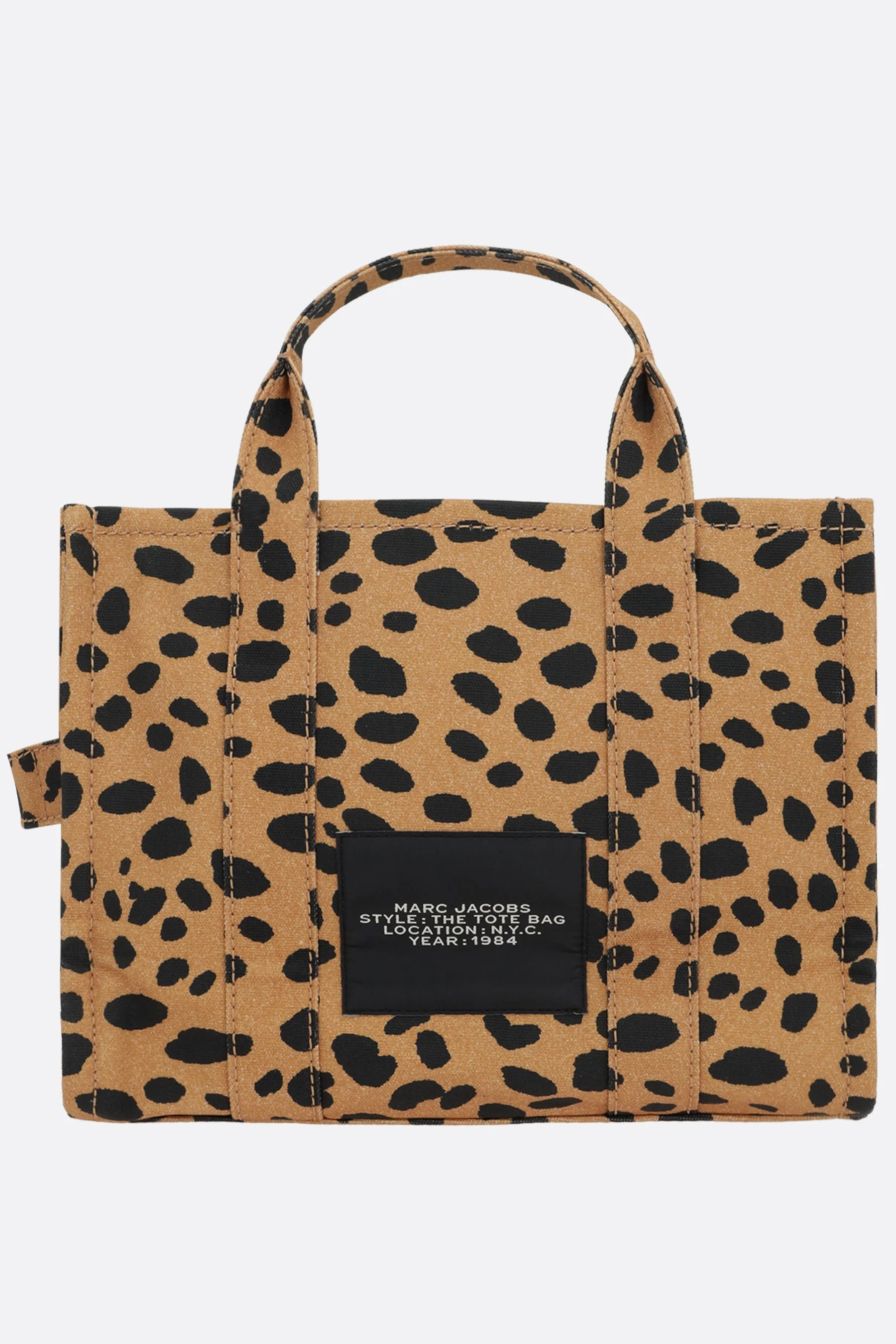 Cheetah Print Canvas Tote Bag