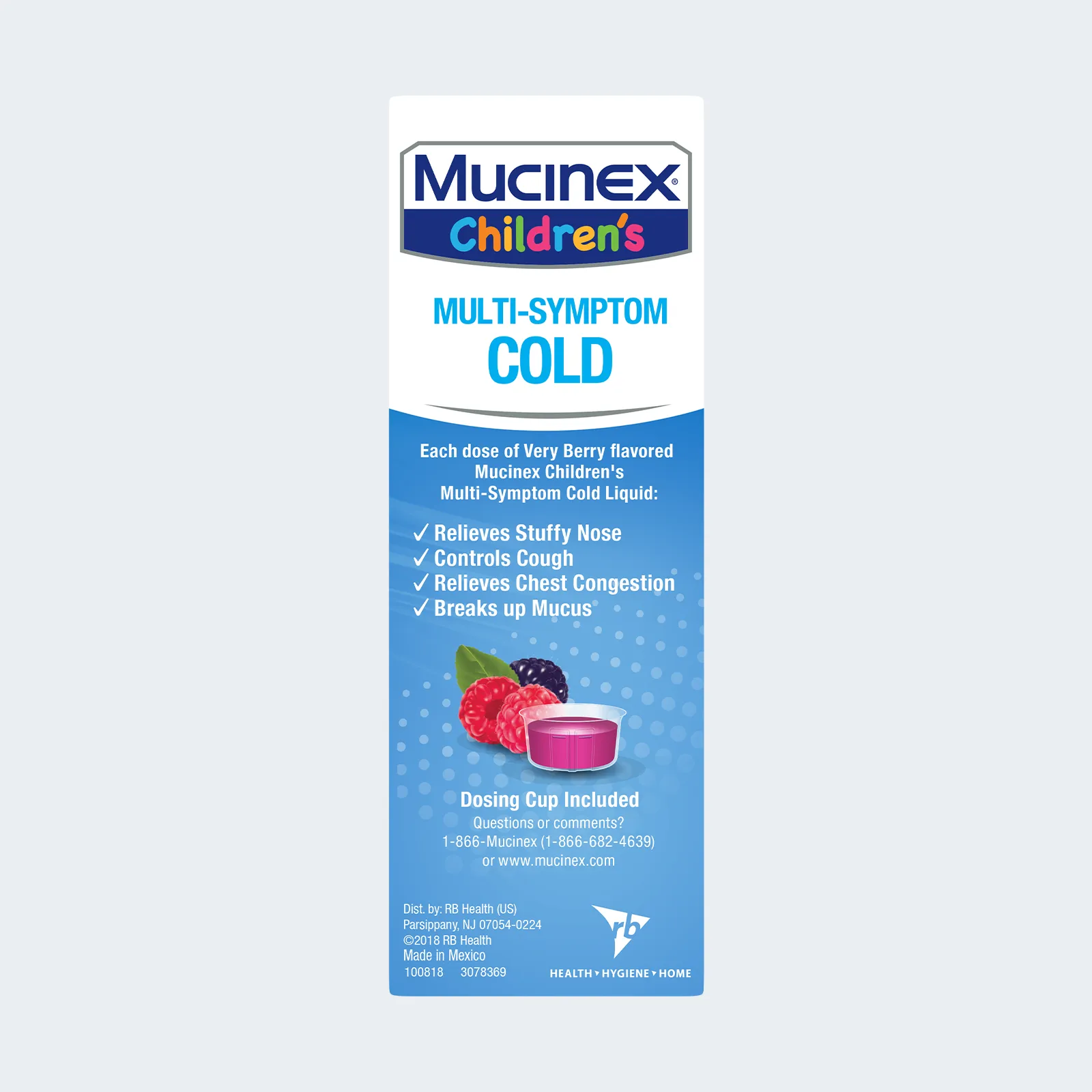 Children’s Multi-Symptom Cold - Very Berry Flavor