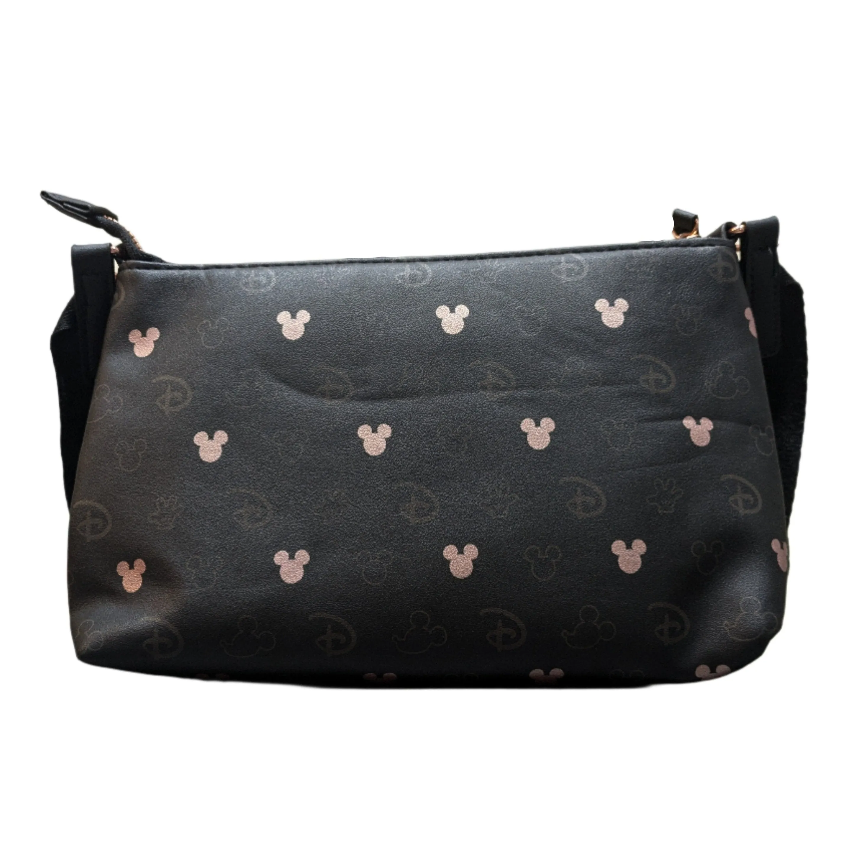 Disney Monochrome Mickey and Minnie Mouse 2-in-1 Crossbody Bag