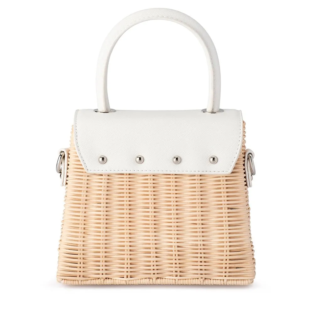 DONNA Straw Top Handle