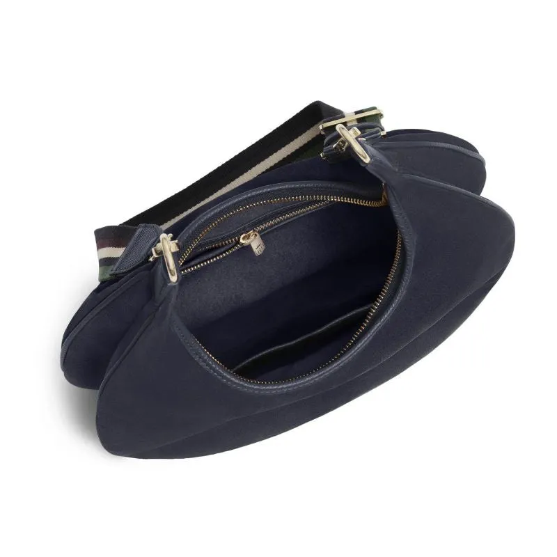 Fairfax & Favor Richmond Hobo Ladies Suede Handbag - Navy