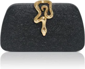 Glitter Clutch Purses for Women Evening Handbags with Snake Closure for Party Prom Wedding