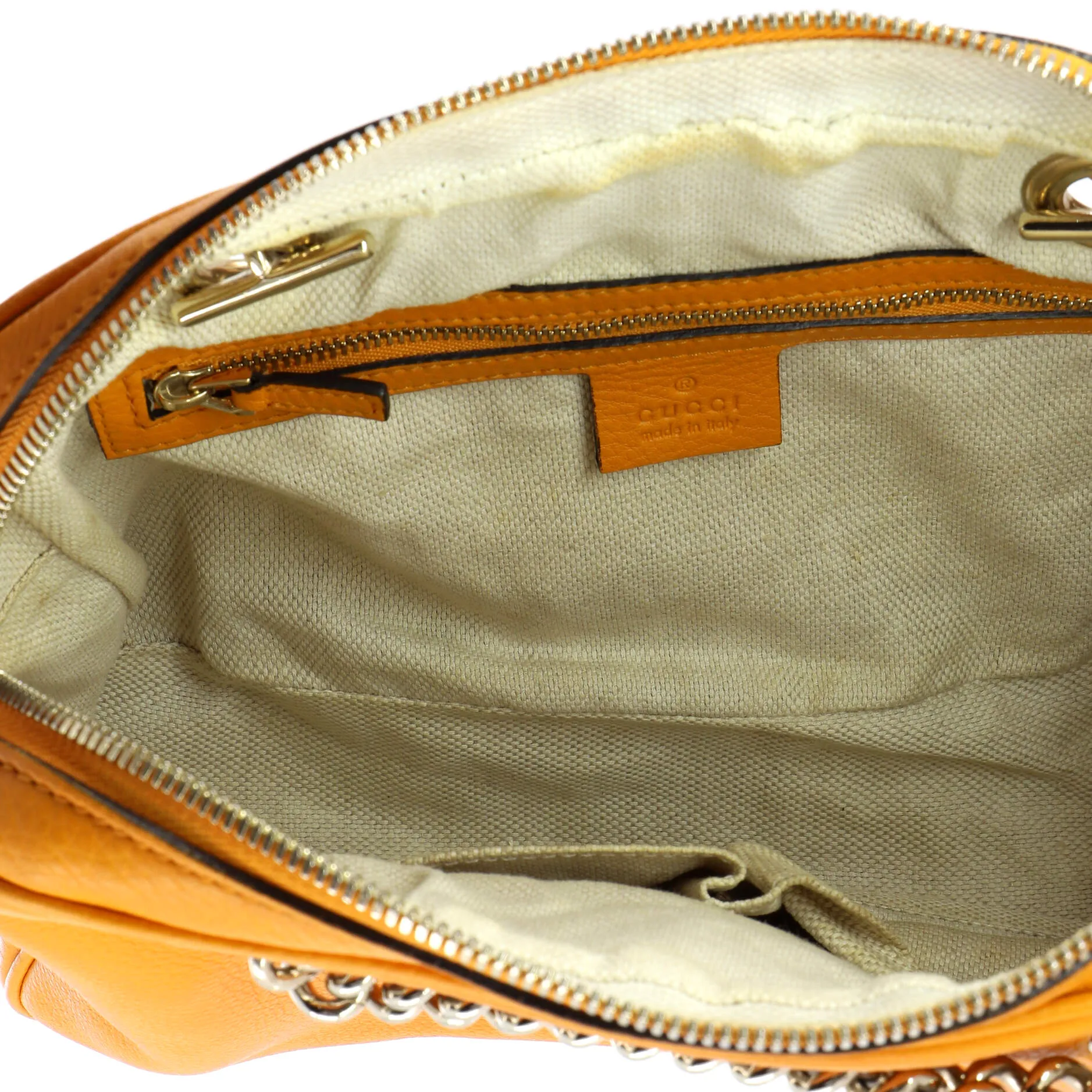 Gucci Soho Chain Zip Shoulder Bag