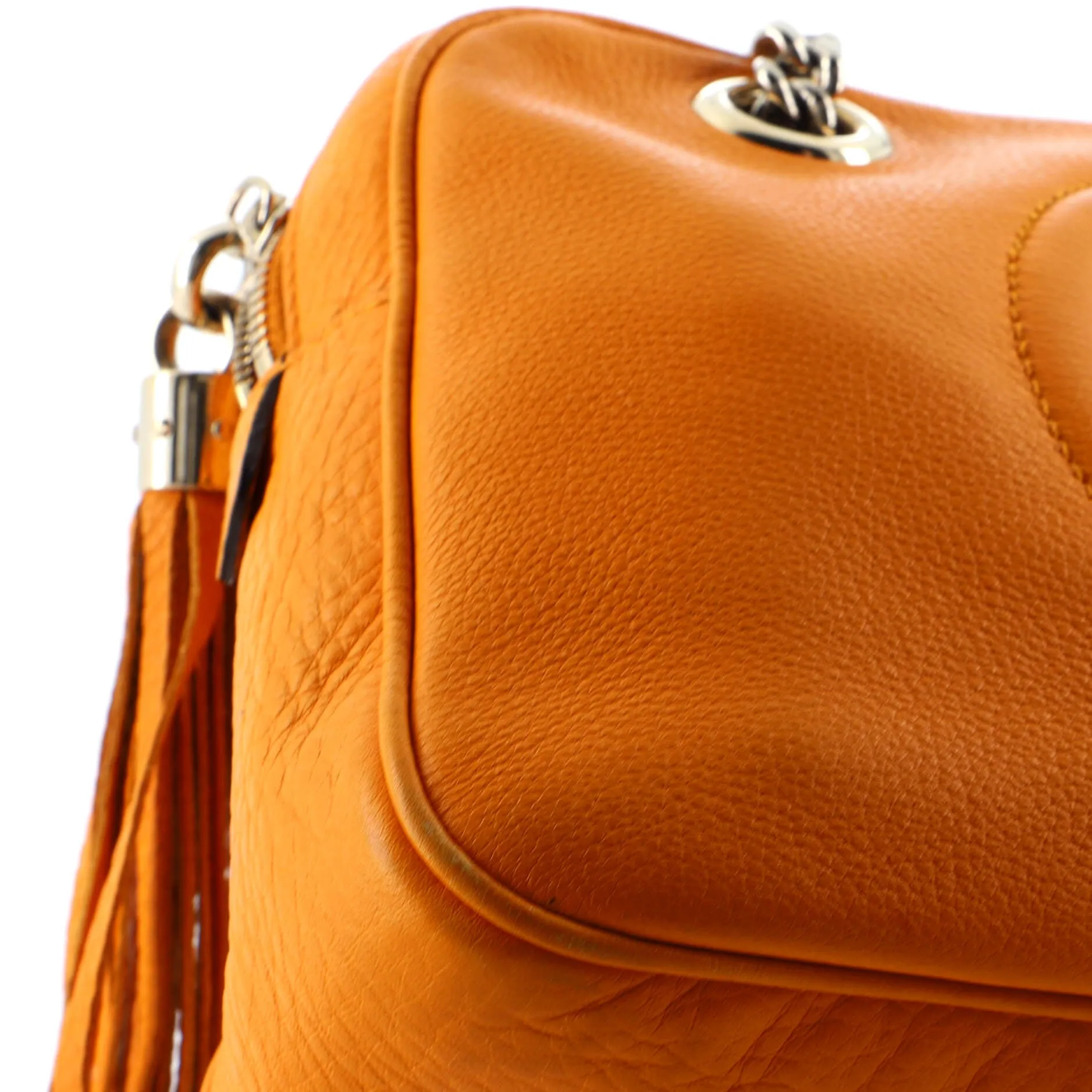 Gucci Soho Chain Zip Shoulder Bag