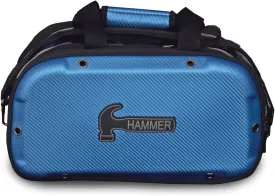 Hammer Carbon Shield Double Tote Bowling Bag - Blue