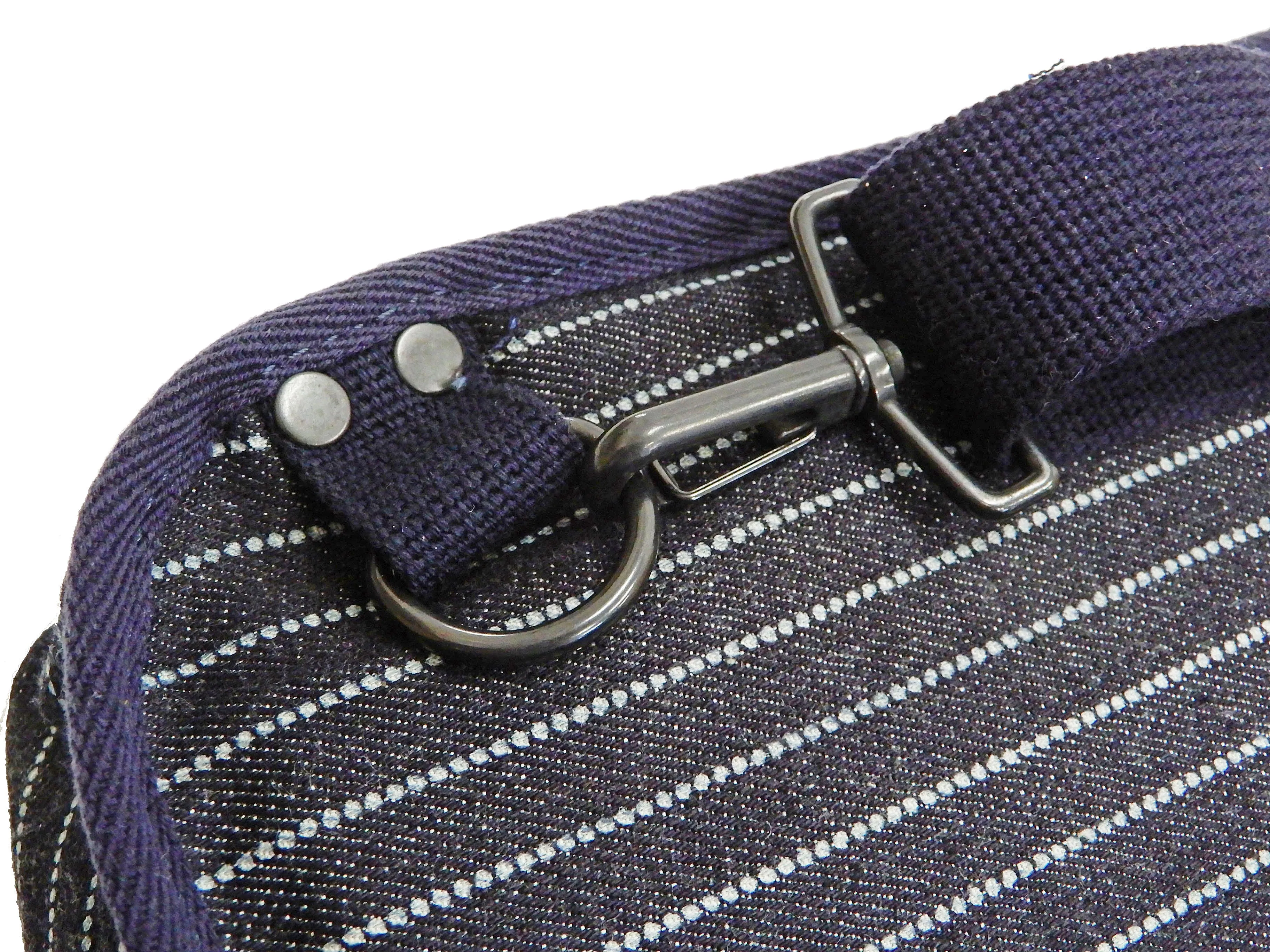 Kojima Genes Sling Bag Men's Casual Small Crossbody Backpack rnb953 RNB-953 Wabash-Stripe