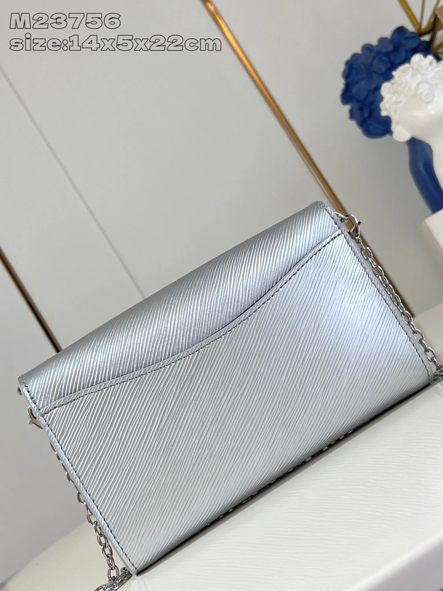 LB1187 Pochette Louise / 8.7 x 5.5 x 2 inches / HIGHEST QUALITY VERSION
