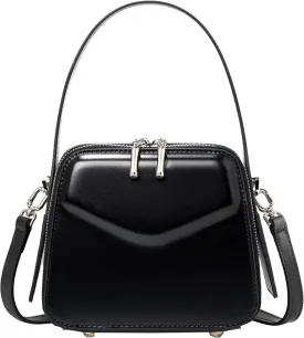 Leather Crossbody Bags for Women Shoulder Bag Genuine Leather Purse Cross Body Handbag Multiple Pockets