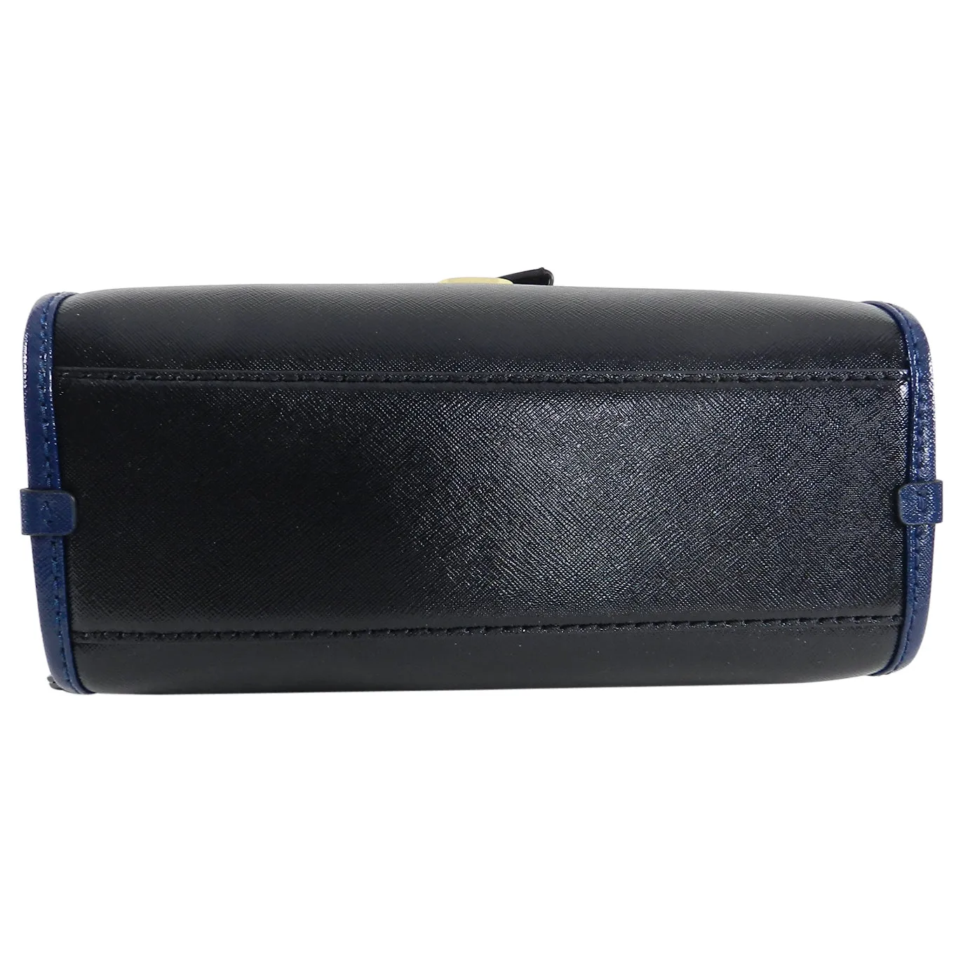 Marc Jacobs Navy Beads and Pom Pom “Little Big Shot” Bag