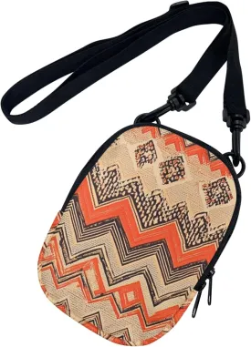 Mini Messenger Bag for Women Teens Small Crossbody Organizer with Zipper Shoulder Straps Coins Portable Holder