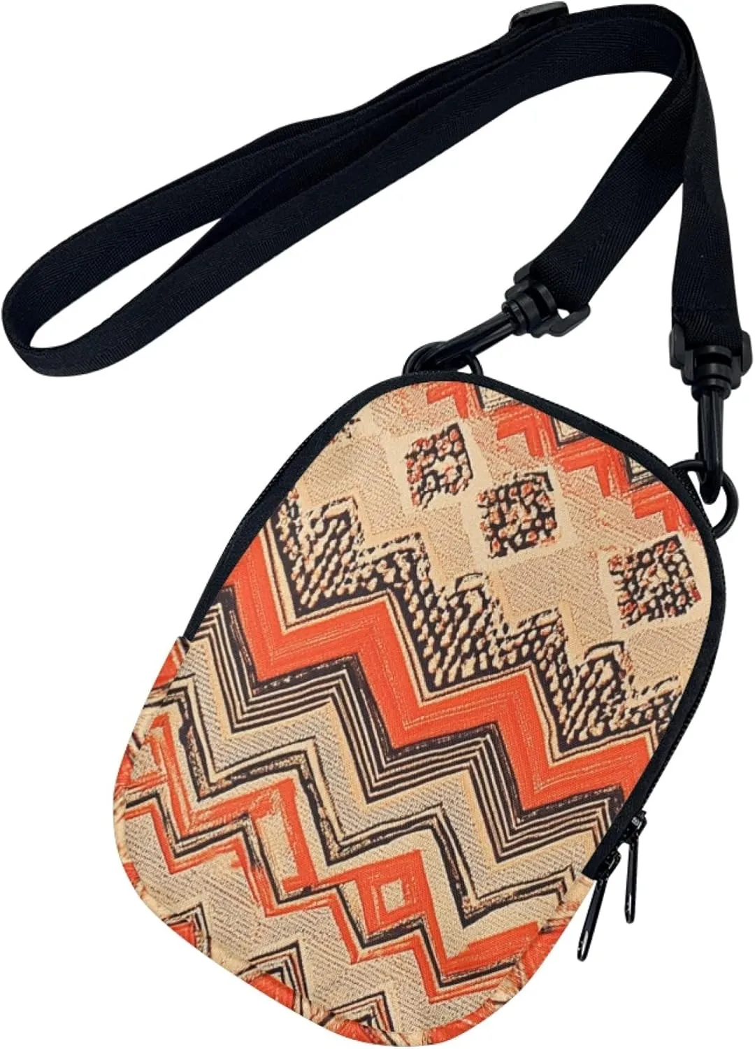 Mini Messenger Bag for Women Teens Small Crossbody Organizer with Zipper Shoulder Straps Coins Portable Holder