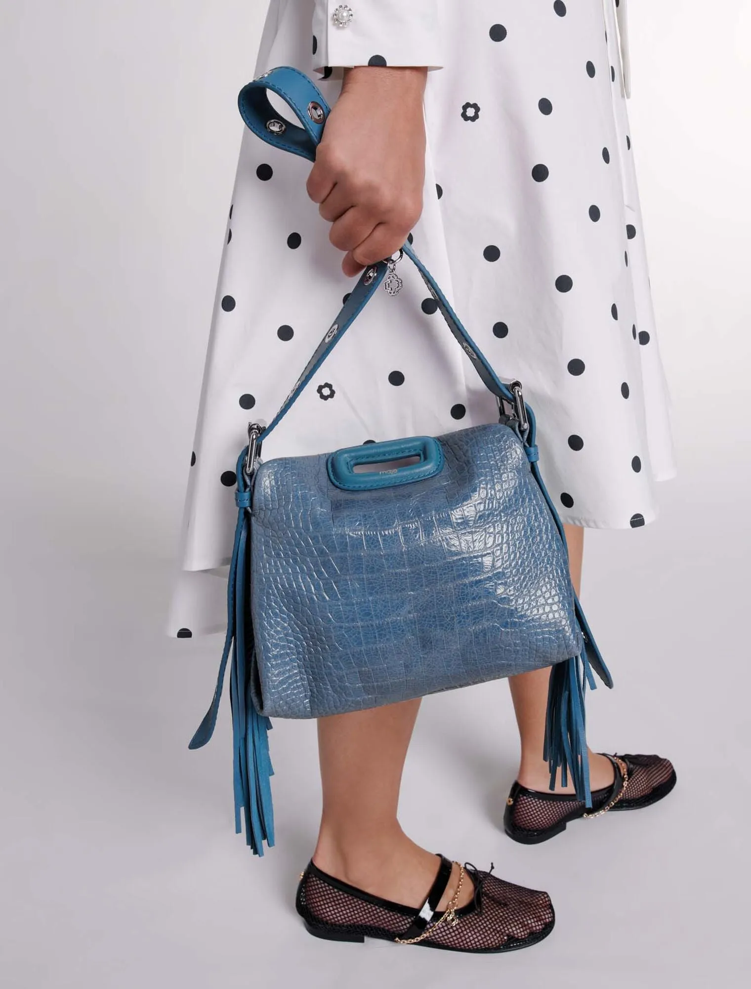 Mock croc Miss M mini bag
