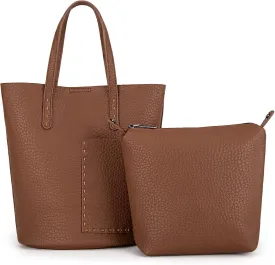 Montana West Small Bucket Purses for Women Top Handle Purses and Satchel Handbags with Cosmetic Bag