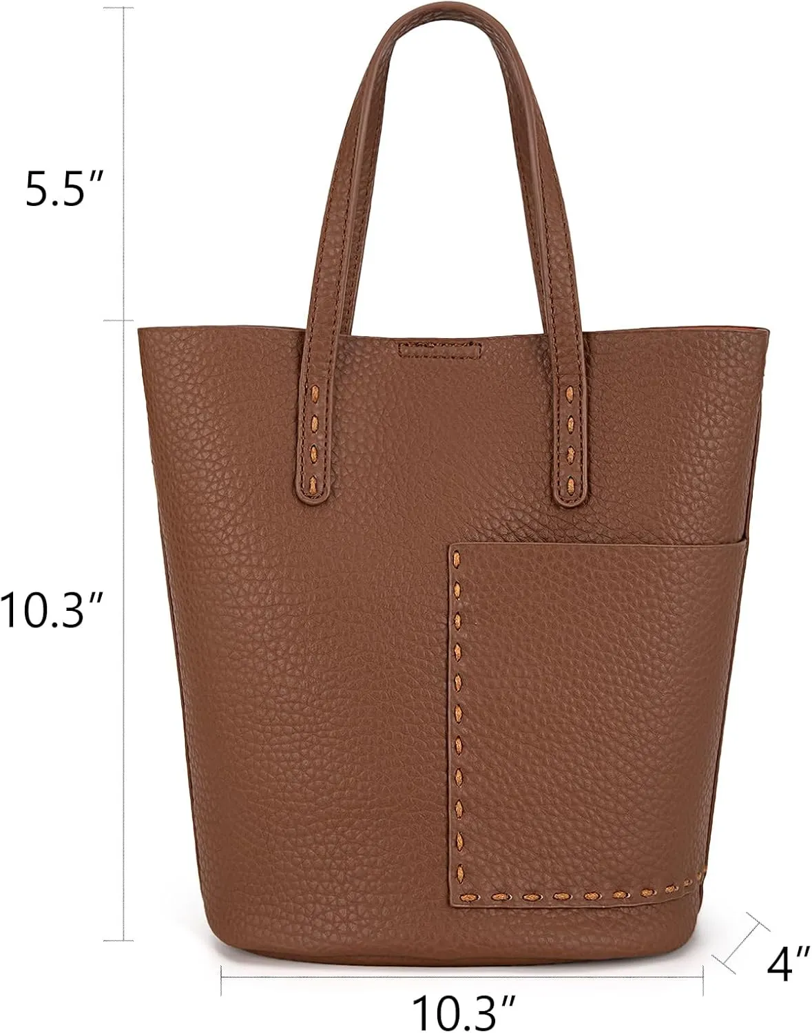 Montana West Small Bucket Purses for Women Top Handle Purses and Satchel Handbags with Cosmetic Bag