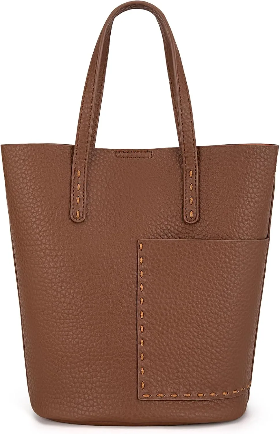 Montana West Small Bucket Purses for Women Top Handle Purses and Satchel Handbags with Cosmetic Bag