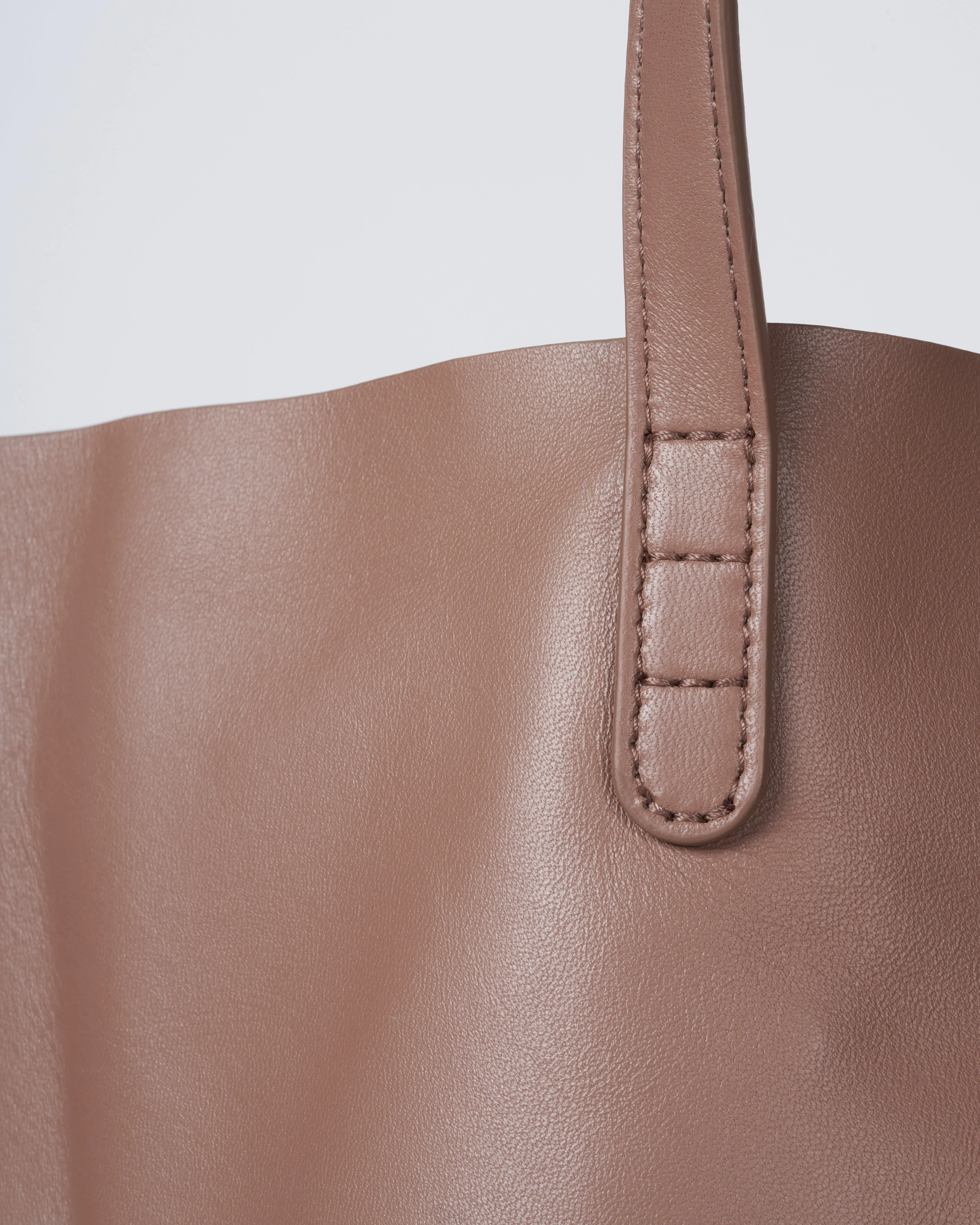oversized tote - biscotto