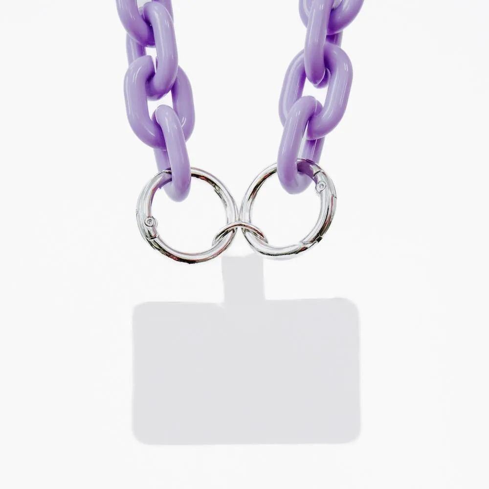 Pretty Simple | Wren Wristlet Acrylic Phone Chain Strap: Cream