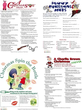 Printable Christmas Party Games Pack [Download]
