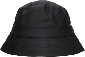RAINS Bucket Hat - Lightweight PU Fabric, Soft Lining, Modern Design with Vertical Rim & Stitch Details for Comfort