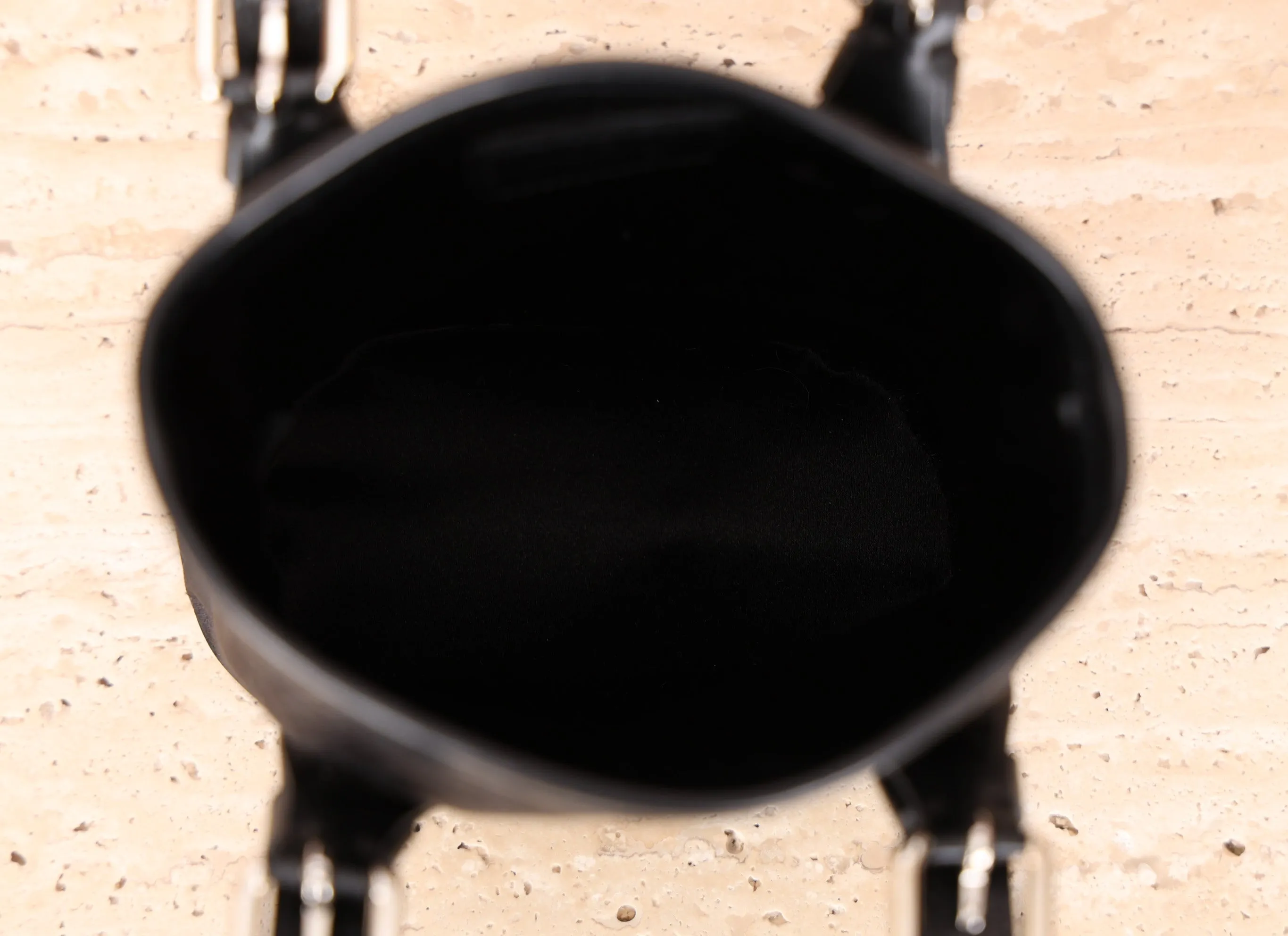 Rare Louis Vuitton Satin Mini Bucket Bag