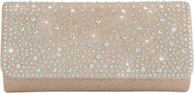 Rhinestone Clutch Purse for Women Sparkling Party Evening Bag Formal Wedding Cocktail Handbag Prom Money Purse