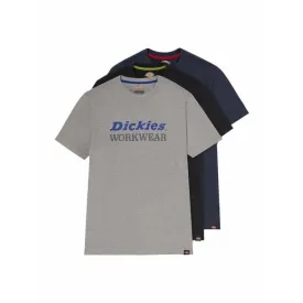 RUTLAND Mens 3 Pack Graphic T-shirt Multicoloured