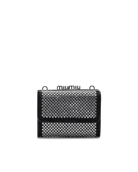 Starlight Embellished Leather Card Holder