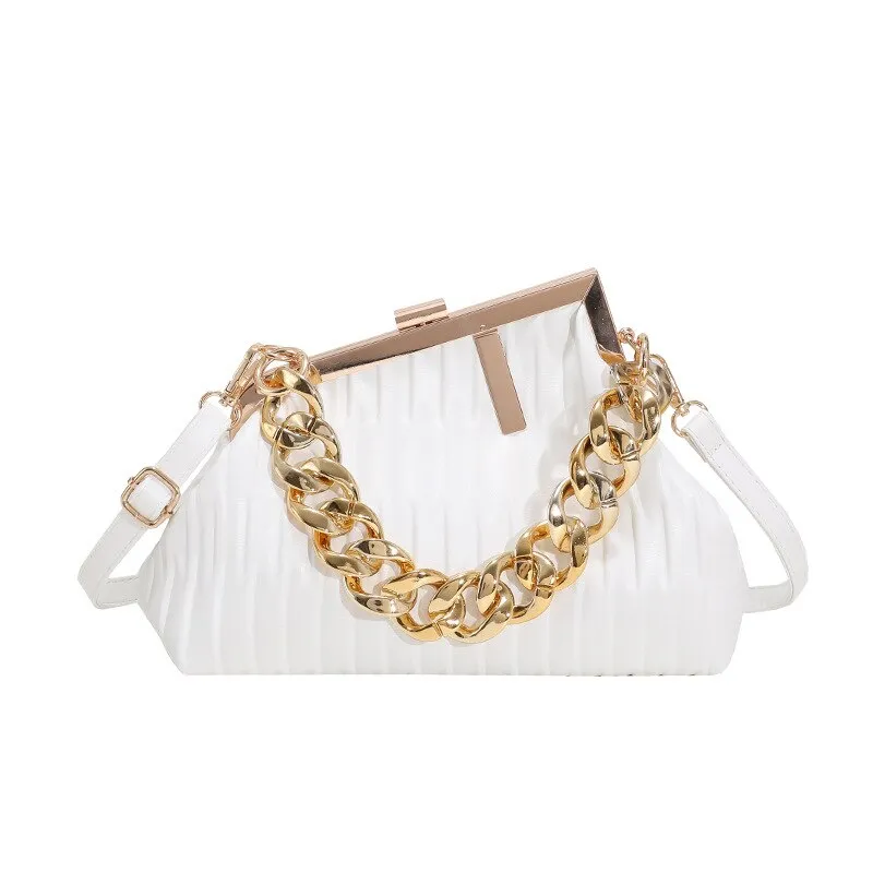Women's Trendy Thick Chain Crossbody Bag