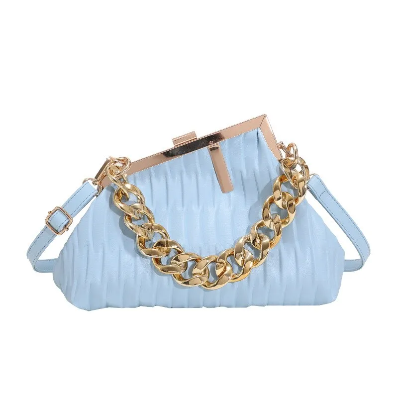 Women's Trendy Thick Chain Crossbody Bag