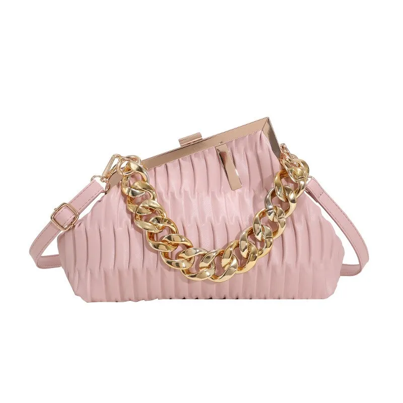Women's Trendy Thick Chain Crossbody Bag