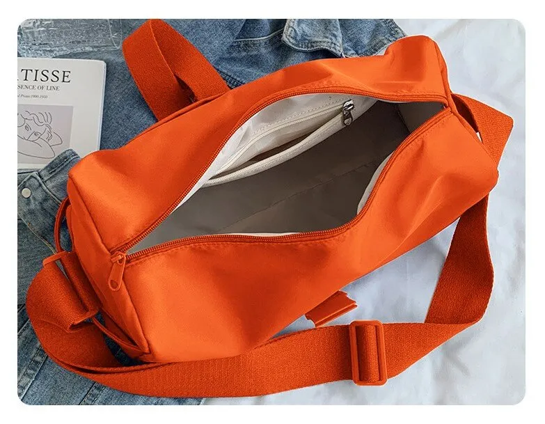 Women's Yoga Gym Bag Weekend Travel Crossbody Bag