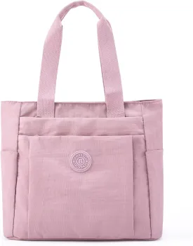 Work Tote Bag for Women, Travel Shoulder Bag Large Purse Nurse Tote Bag with Zipper for School, College, Gym